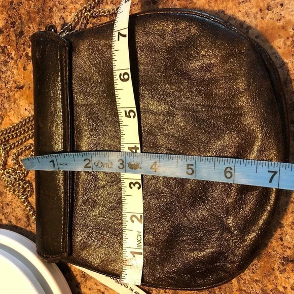 Rare Vintage Dofan Genuine Leather Made in France Crossbody Bag - Picture 3 of 7